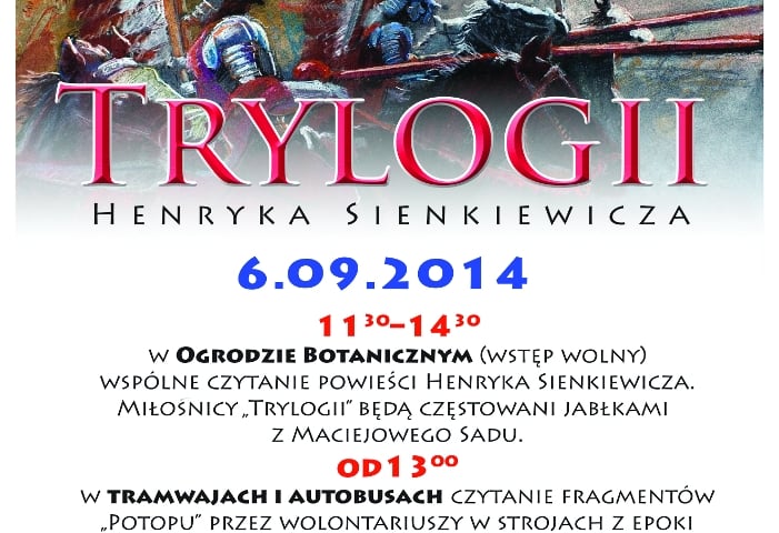 Narodowe Czytanie „Trylogii” Sienkiewicza 2014
