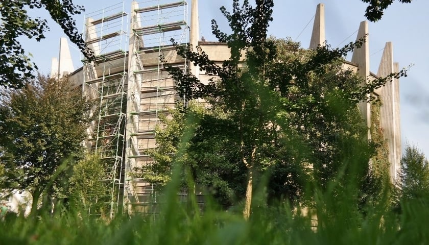 Rozpoczął się remont rotundy Panoramy Racławickiej