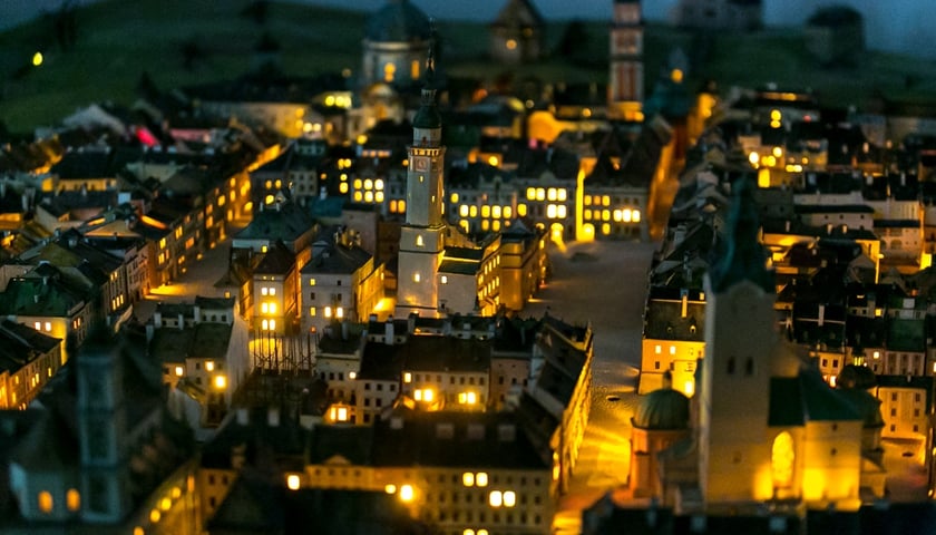 Lwów Witwickiego nocą