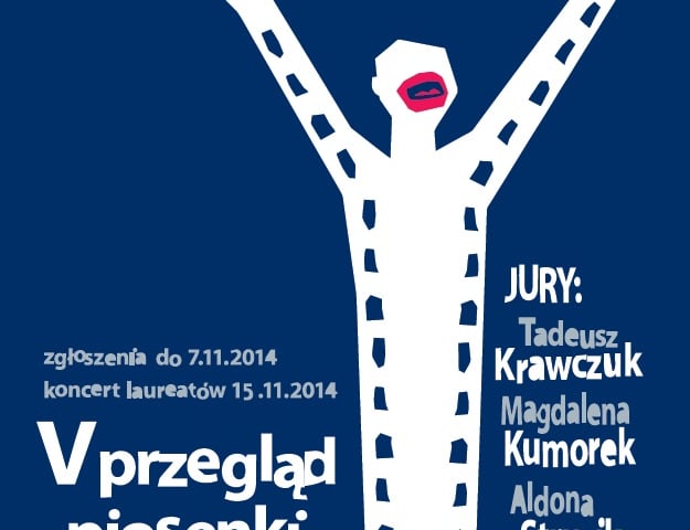 Przegląd Piosenki Filmowej i Musicalowej w Klubie Anima, plakat