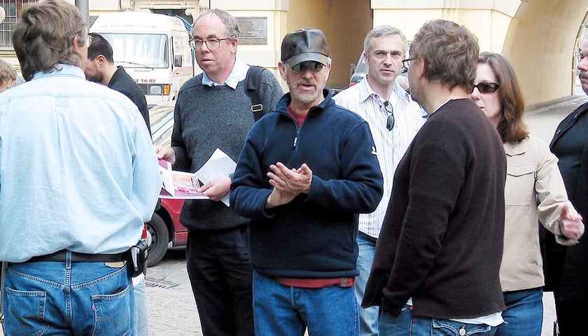 Steven Spielberg we Wrocławiu