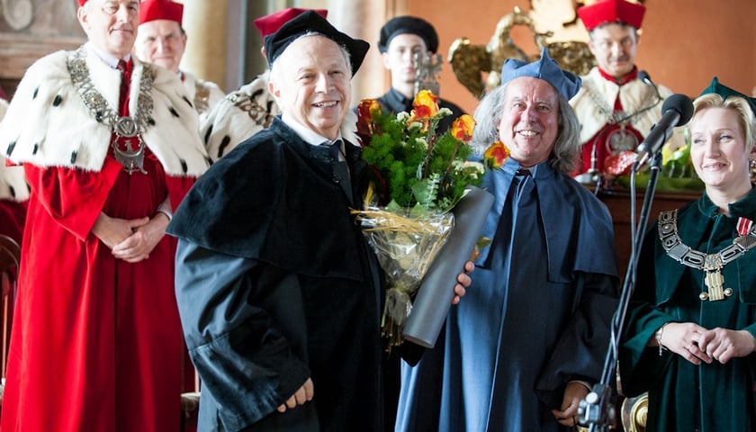 Gabriel Chmura z tytułem doktora honoris causa Akademii Muzycznej