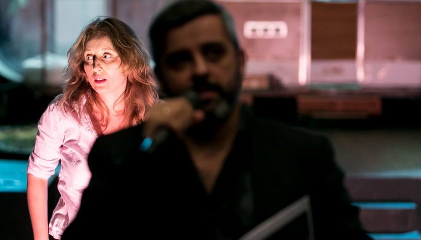 Konrad Imiela i Agnieszka Olsten