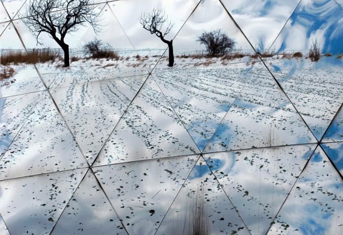 Praca z cyklu "Pejzaże irrealne"