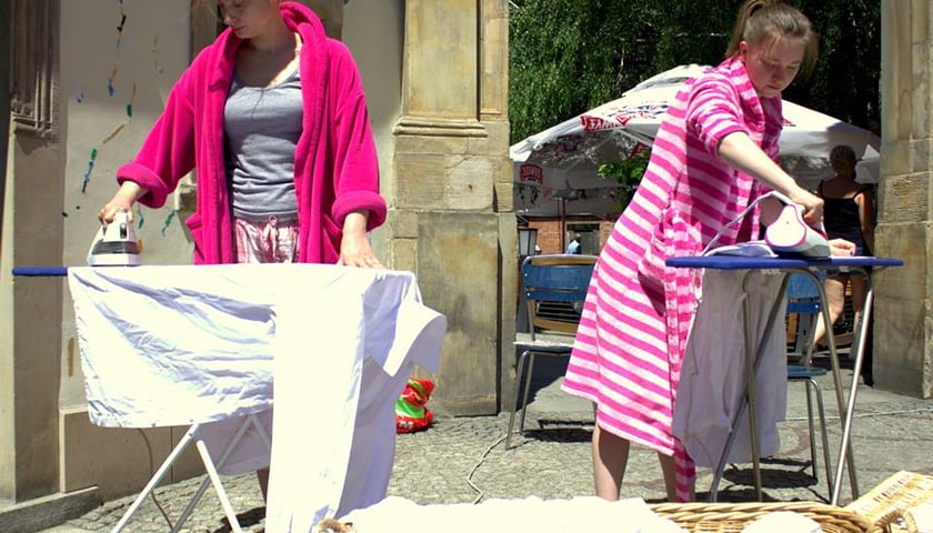 Performance "Teatr meta-codzienny. Kajzar. Inspiracje" zrealizowany w ubiegłym sezonie teatralnym