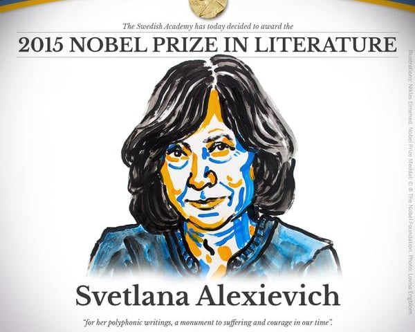 Informacja o Nagrodzie Nobla z Twittera szwedzkiej akademii