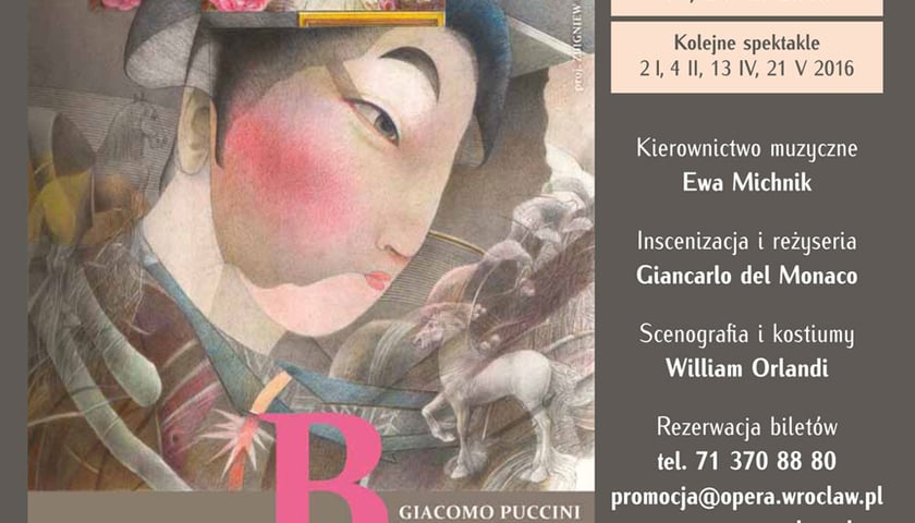 plakat „Madame Butterfly”