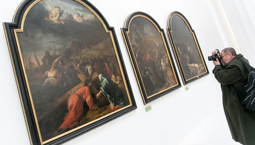 Obrazy Willmanna w Pawilonie Czterech Kopuł