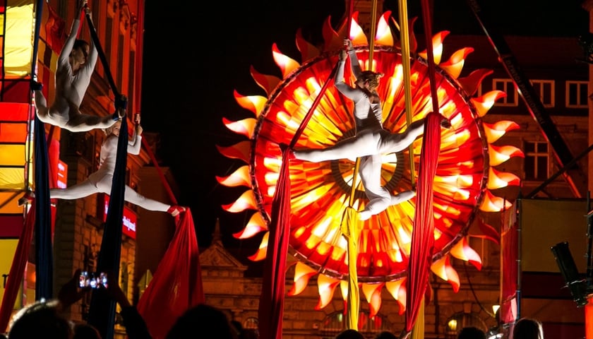 "Sen o mieście" - widowisko plenerowe przygotowane przez Lublin