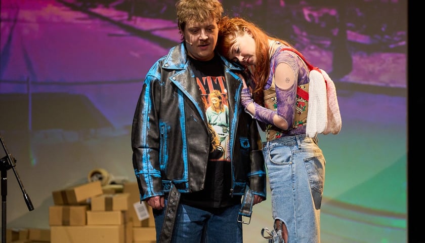 Próba do spektaklu „Gry wstępne” w na Scenie Ciśnień Teatru Muzycznego Capitol 