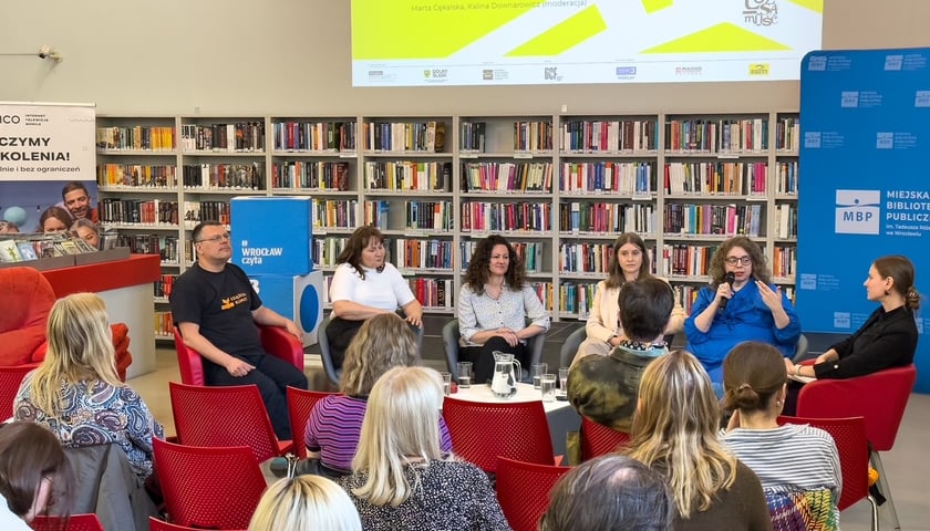 Panel dyskusyjny w Mediatece