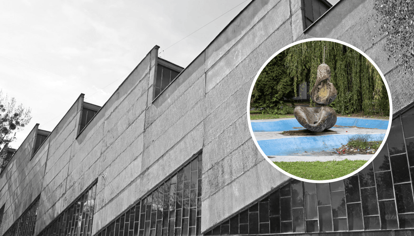 W tle nieistniejący już zakład Hutmen we Wrocławiu