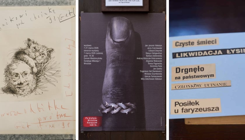 Mała poruszająca wystawa o życiu i sztuce. Prace Geta-Stankiewicza, Edwarda Dwurnika w Domku Miedziorytnika [ZDJĘCIA]