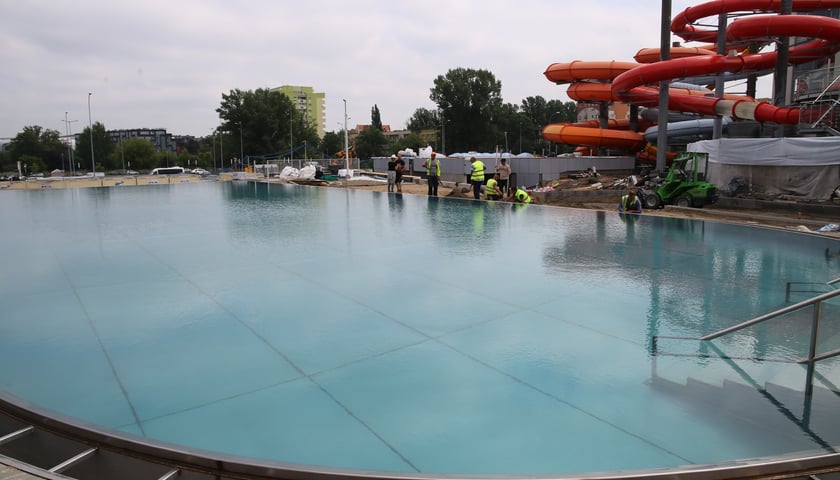 Powiększ obraz: Rozbudowa Aquaparku
