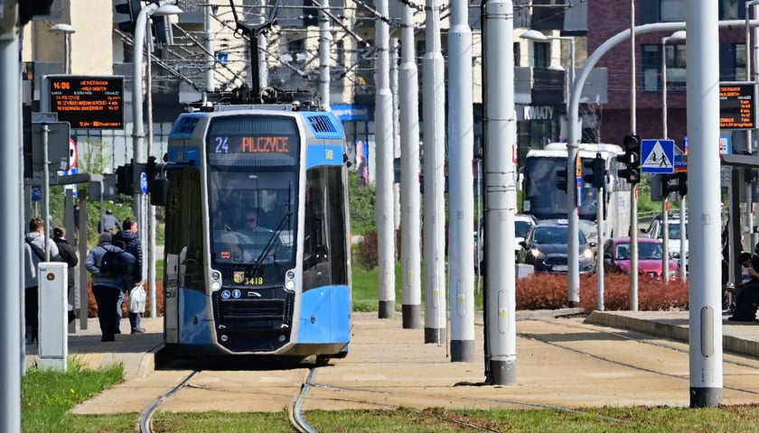 Powiększ obraz: Najnowszy nabytek MPK Wrocław - Pesa 146N