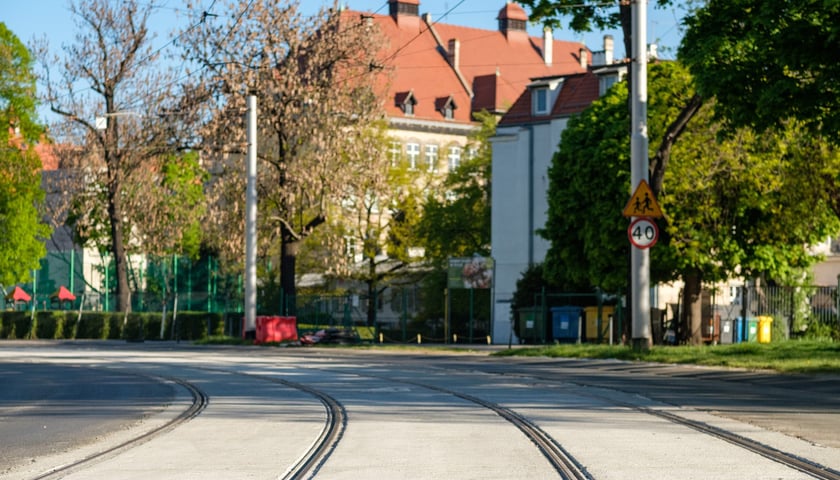 Tramwaje wr&oacute;ciły na Glinianą. Zdjęcia z 1.05.