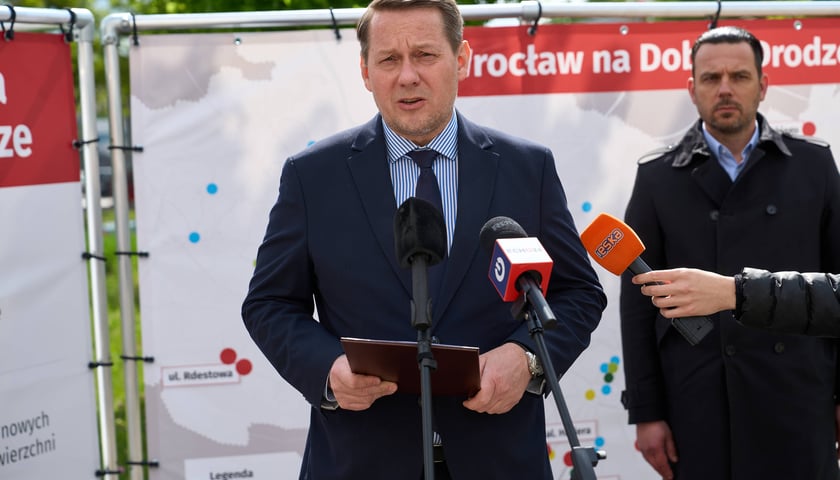 Powiększ obraz: <p>Wiceprezydent Wrocławia Michał Młyńczak</p>