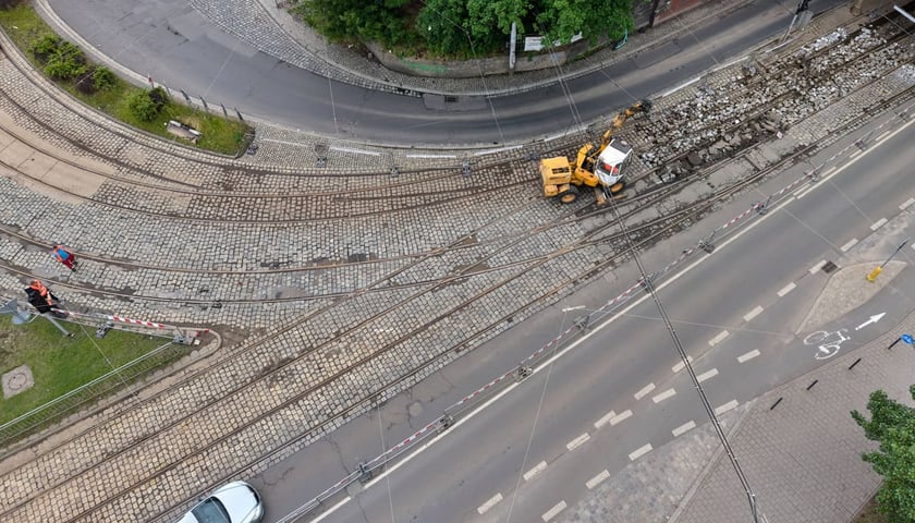 Powiększ obraz: Prace remontowe przy Peronowej, 13.06.2026