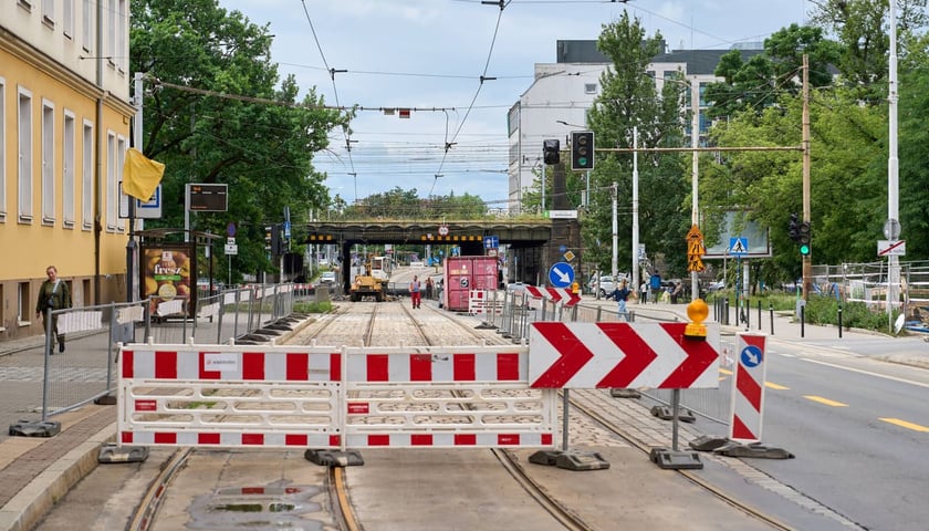 Powiększ obraz: Prace remontowe przy Peronowej, 13.06.2026