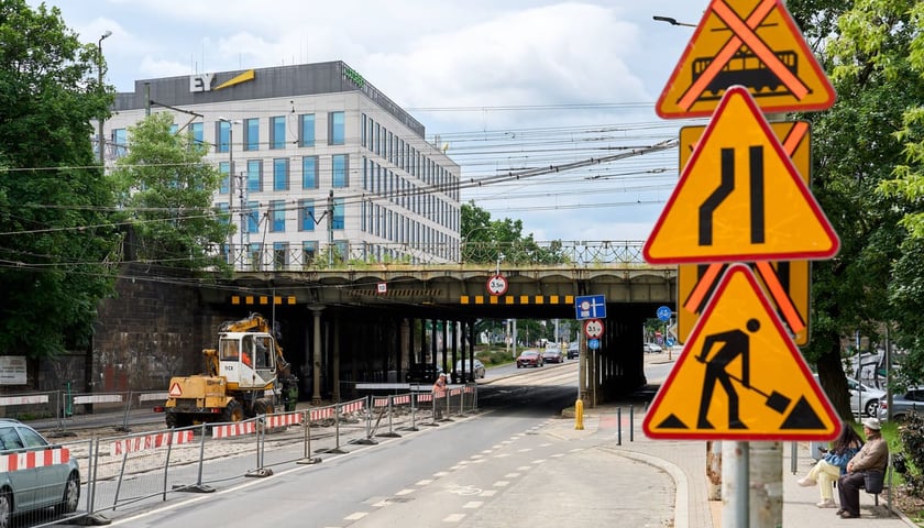 Powiększ obraz: Prace remontowe przy Peronowej, 13.06.2026