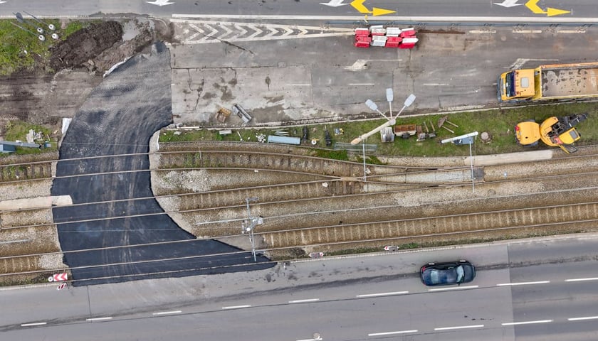 Powiększ obraz: Prace remontowe na skrzyżowaniu Traugutta i Krasińskiego, 13.06.2026