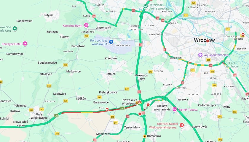 Powiększ obraz: Korek na A4, mapa