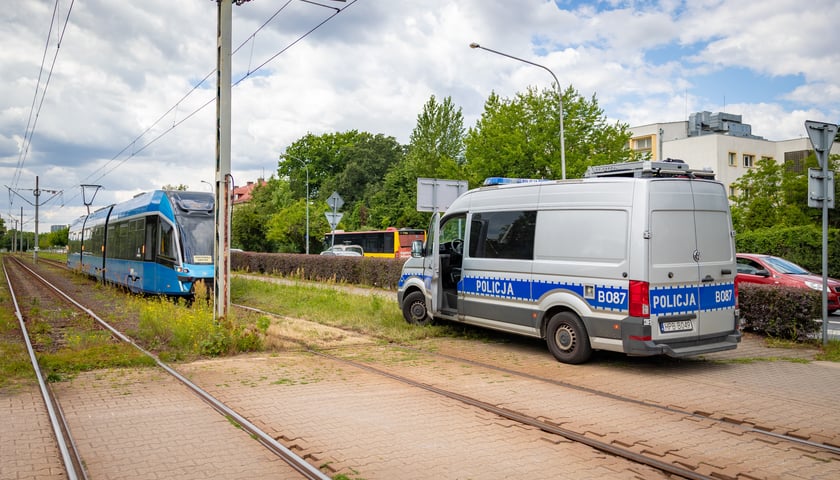 Potrącenie rowerzysty przy ul. Kwidzyńskiej