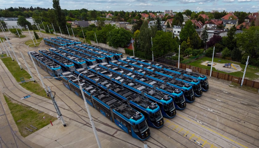 Do Wrocławia przyjechał ostatni z 17 zmodernizowanych tramwajów Škoda 16T