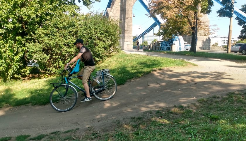 Nowa rampa pieszo-rowerowa połączy most Grunwaldzki z bulwarem Marii i Lecha Kaczyńskich