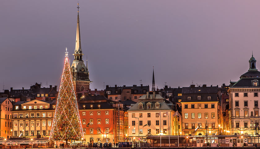 Powiększ obraz: Na zdjęciu Sztokholm