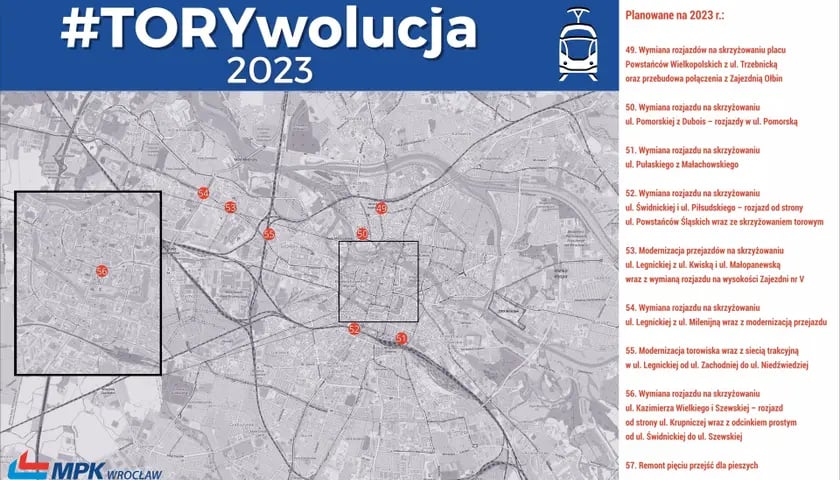 Powiększ obraz: Torywolucja 2023 - planonowane inwestycje