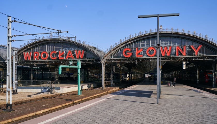 Powiększ obraz: Dworzec Główny we Wrocławiu