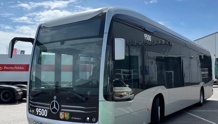 Testowy Mercedes eCitaro.