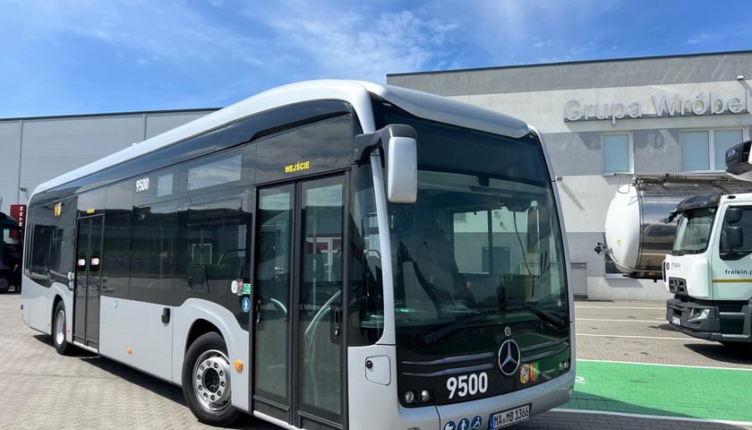 Testowy Mercedes eCitaro.