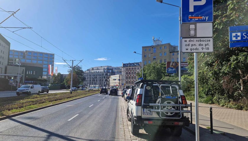 Wyznaczanie miejsc płatnych na Nadodrzu