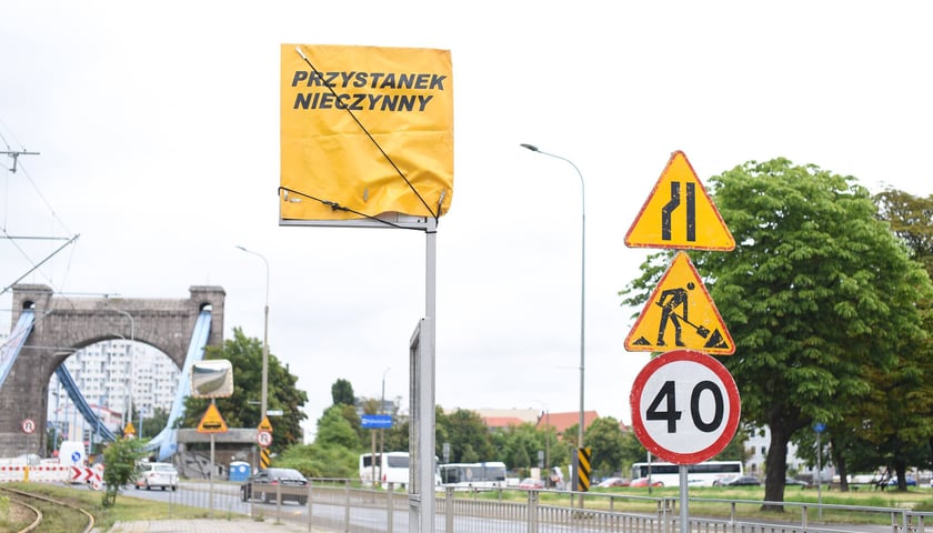 Od soboty 12 lipca, zmiany przy moście Grunwaldzkim