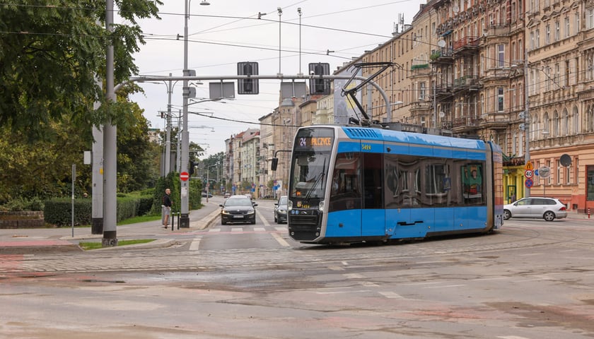 Otwarcie skrzyżowania Pomorska/Dubois po remoncie. Wrocław, 13.09.2025