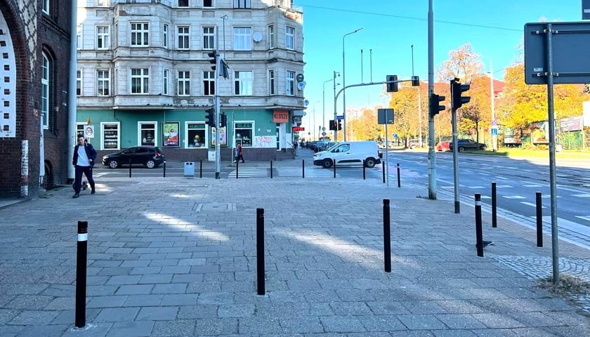 Powiększ obraz: Niebawem rozpocznie się projektowanie zmian na ulicy Trzebnickiej. Poprawi się przede wszystkim rowerzystom