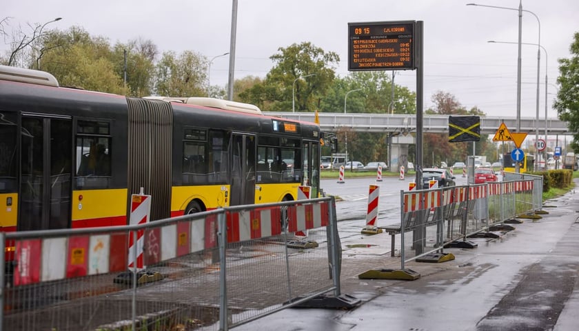 Remont na Krzywoustego. Wrocław, 06.10.2025