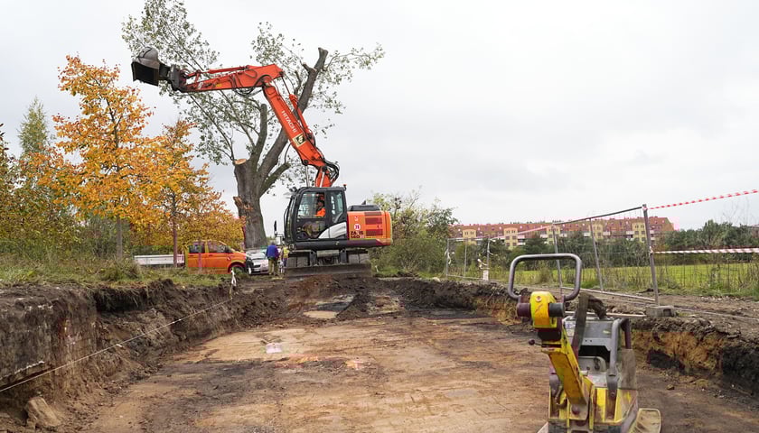 Powiększ obraz: Przebudowa ulicy Trawowej na Muchoborze Wielkim