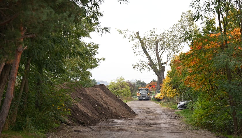 Powiększ obraz: Przebudowa ulicy Trawowej na Muchoborze Wielkim