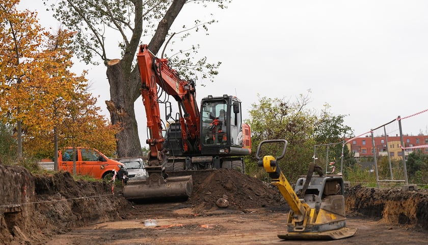 Powiększ obraz: Przebudowa ulicy Trawowej na Muchoborze Wielkim