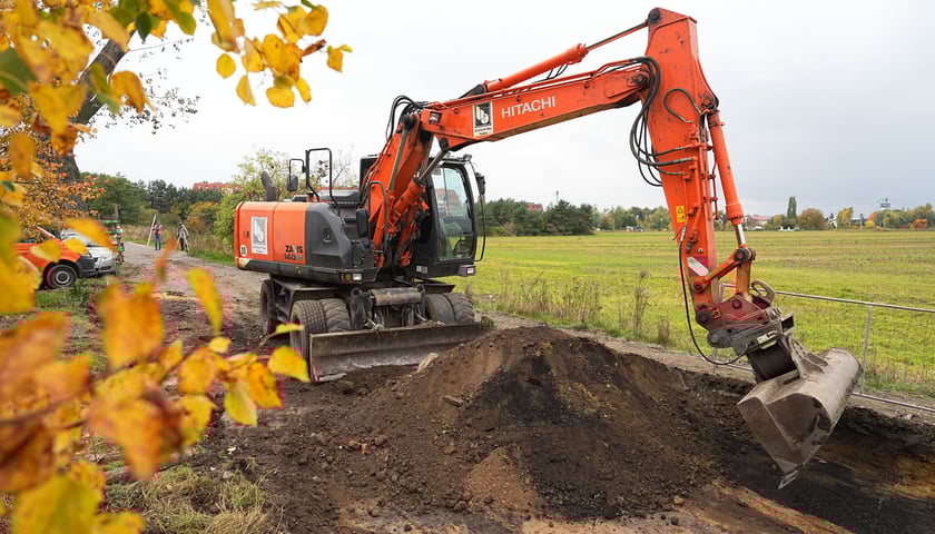 Powiększ obraz: Przebudowa ulicy Trawowej na Muchoborze Wielkim