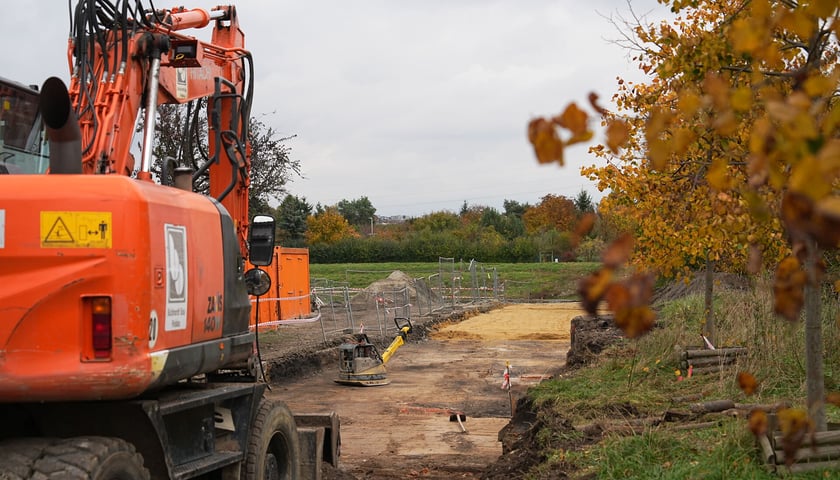 Powiększ obraz: Przebudowa ulicy Trawowej na Muchoborze Wielkim