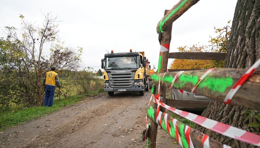 Powiększ obraz: Przebudowa ulicy Trawowej na Muchoborze Wielkim