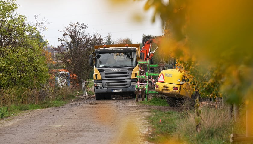 Powiększ obraz: Przebudowa ulicy Trawowej na Muchoborze Wielkim