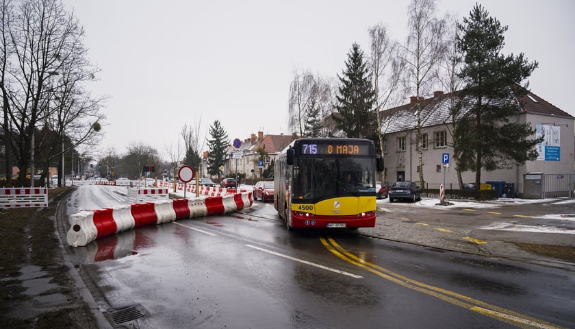 Powiększ obraz: Początek prac na pętli Sępolno - 21.02.2026 r.
