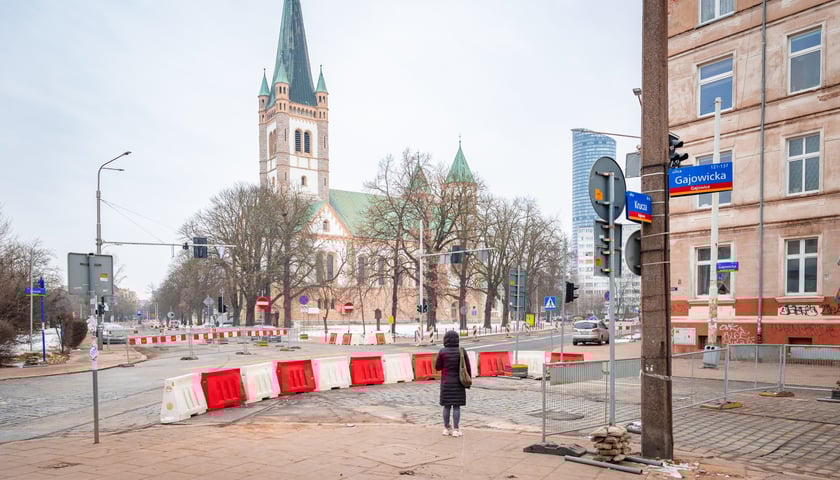 Powiększ obraz: Rozpoczęcie remontu ul. Gajowickiej we Wrocławiu - 21.02.2026 r.