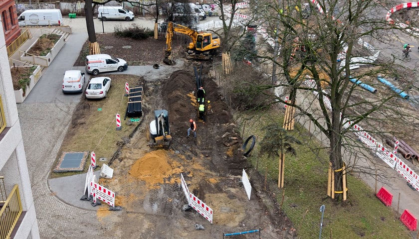 Powiększ obraz: Przebudowa węzła przesiadkowego Drobnera-Dubois - luty 2026 rok