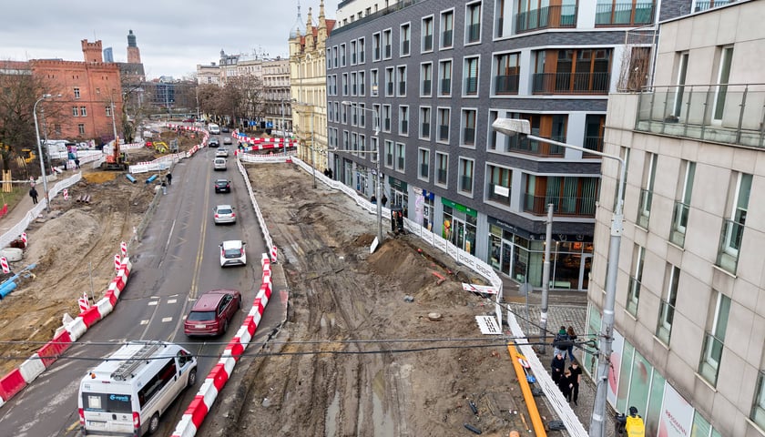 Powiększ obraz: Przebudowa węzła przesiadkowego Drobnera-Dubois - luty 2026 rok